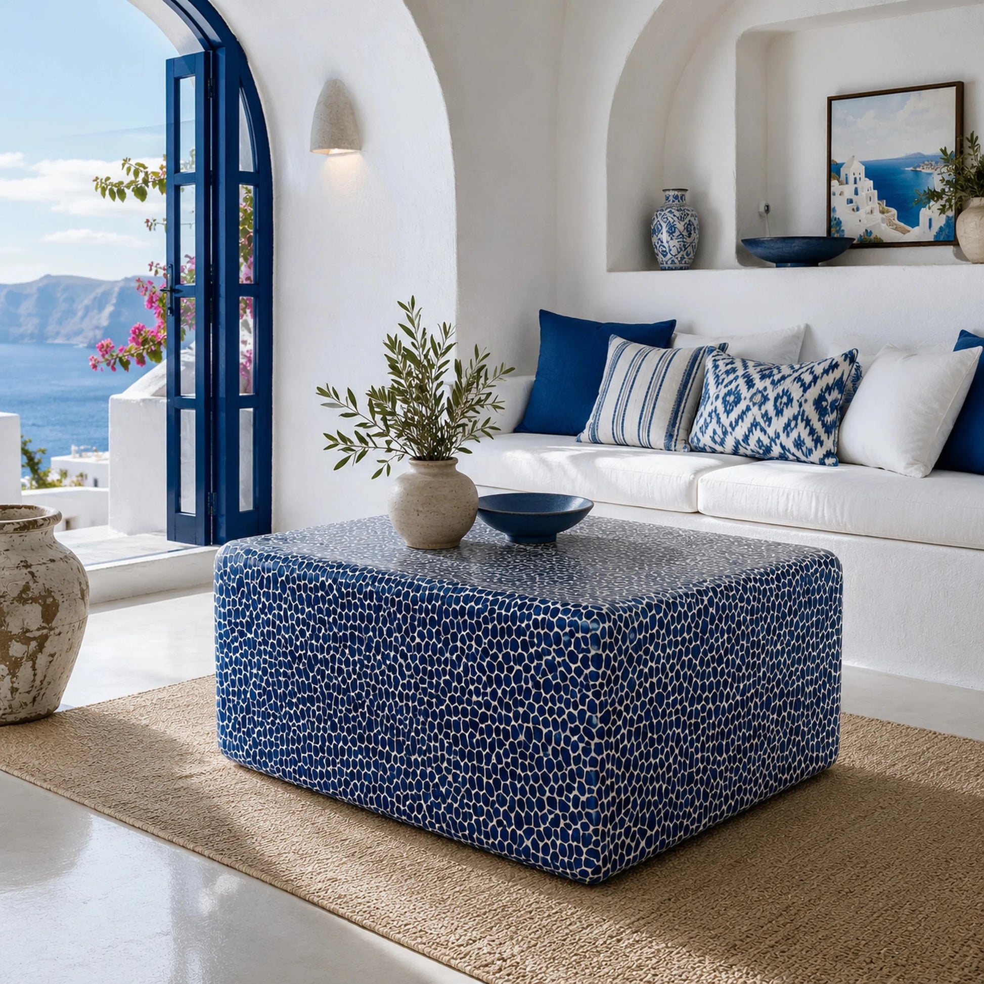 Luxury Modern Milos Coffee Table European Style for Villa