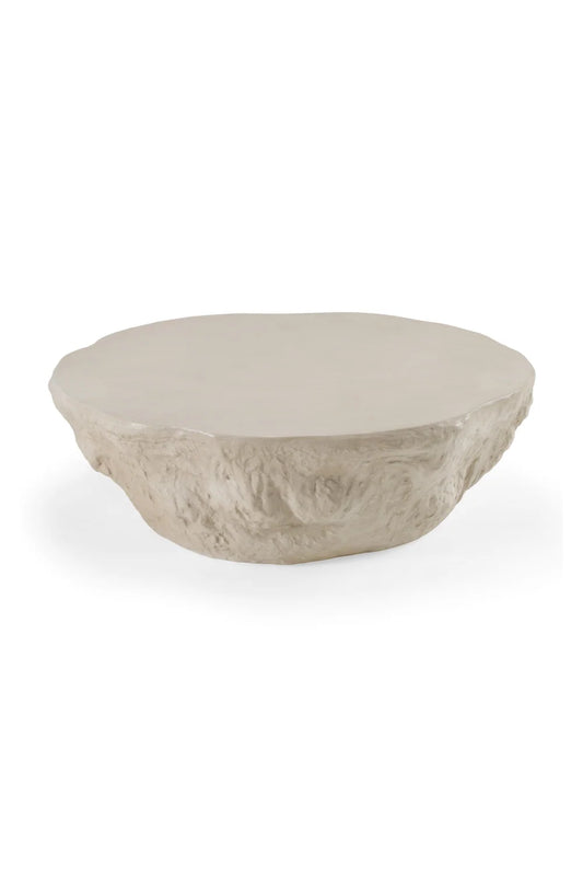Luxury Modern Minimalist Concrete Coffee Table Modern Italian Style for Villa