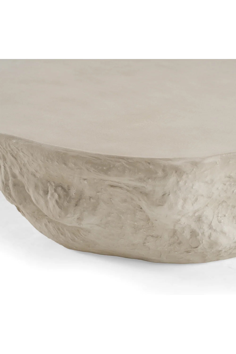 Luxury Modern Minimalist Concrete Coffee Table Modern Italian Style for Villa