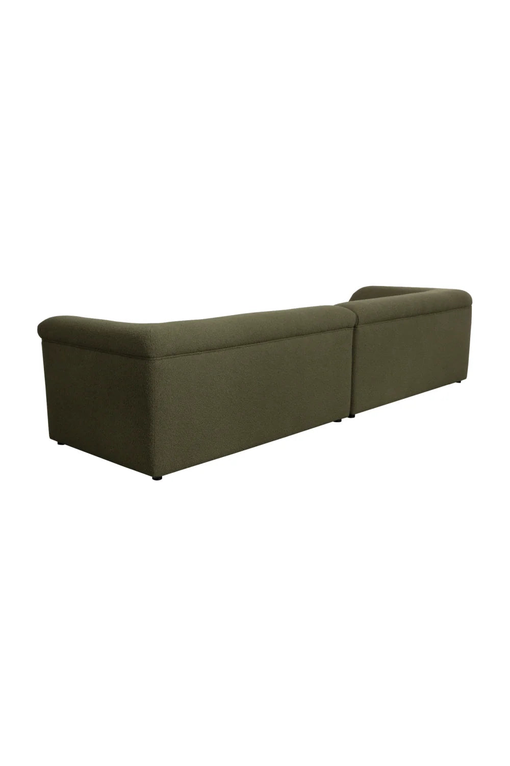 Luxury Modern Minimalist Curved Fabric Sofa Modern Italian Style for Villa