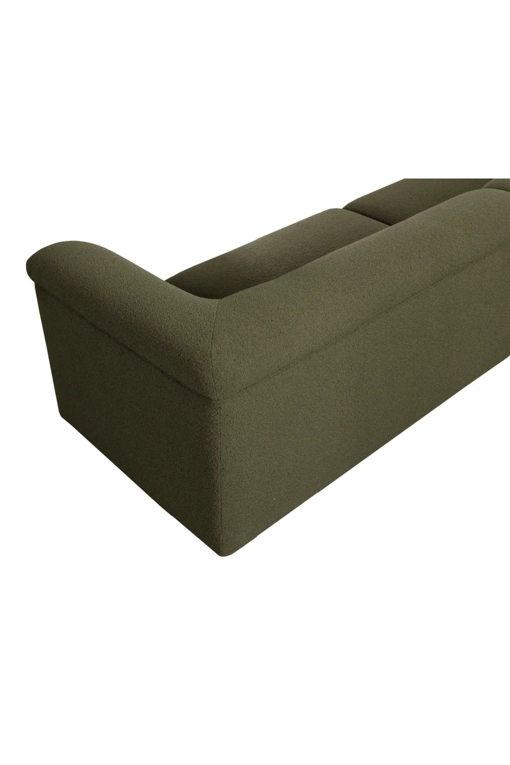 Luxury Modern Minimalist Curved Fabric Sofa Modern Italian Style for Villa