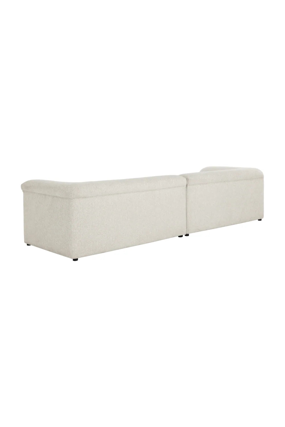 Luxury Modern Minimalist Curved Fabric Sofa Modern Italian Style for Villa