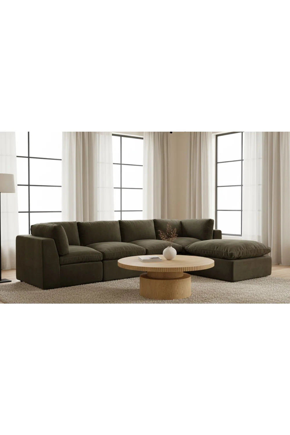 Luxury Modern Minimalist Slipper Chair Modern Italian Style for Villa