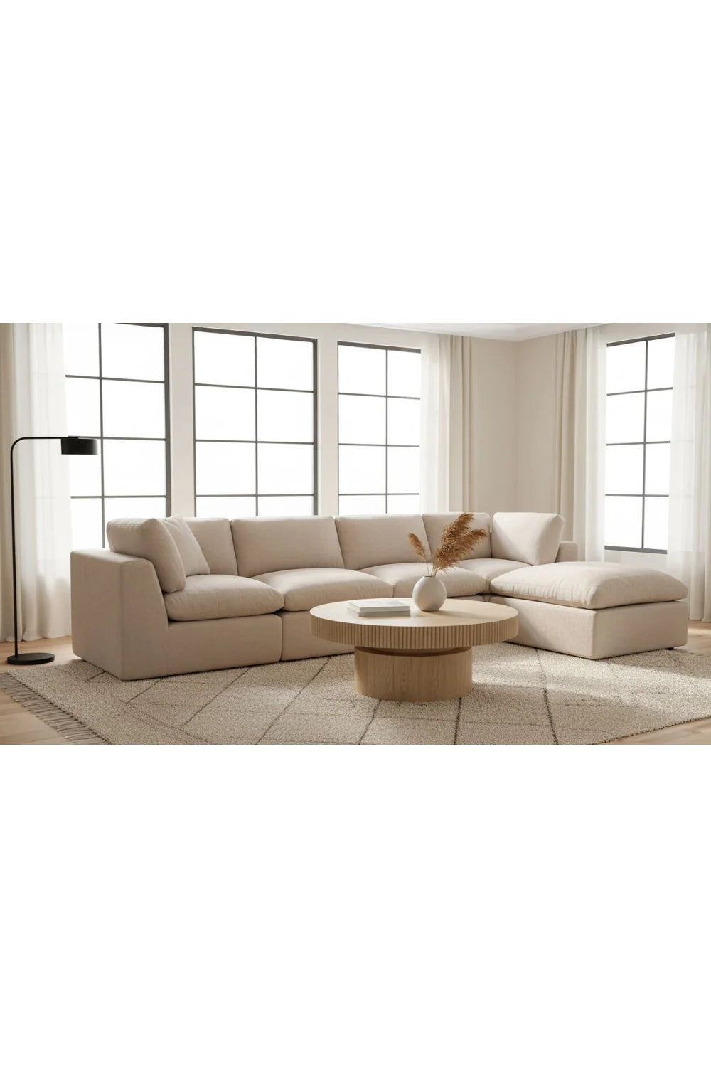 Luxury Modern Minimalist Slipper Chair Modern Italian Style for Villa