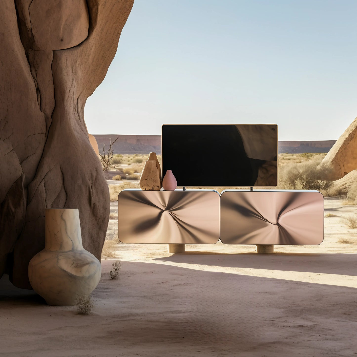 Luxury Modern Miraggio Console European Style for Villa