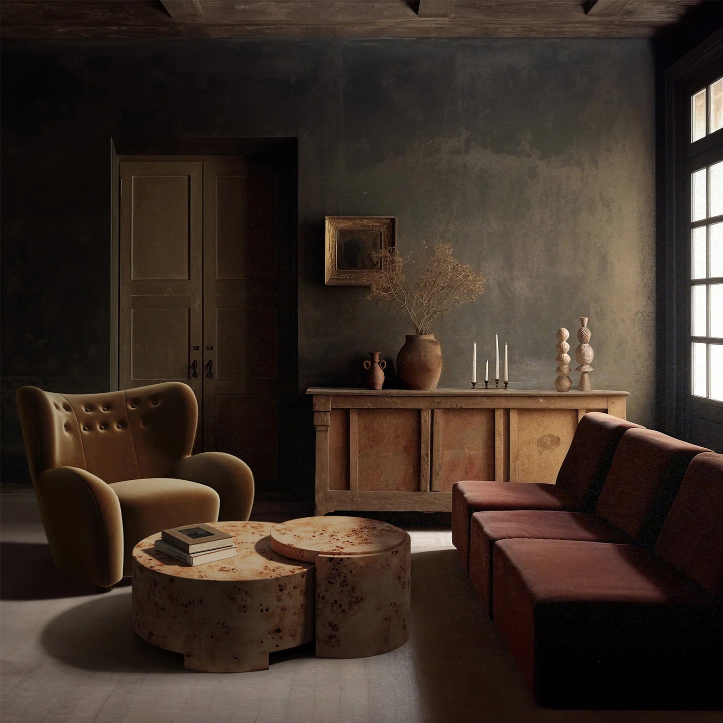 Luxury Modern Mondaine Lounge Chair European Style for Villa