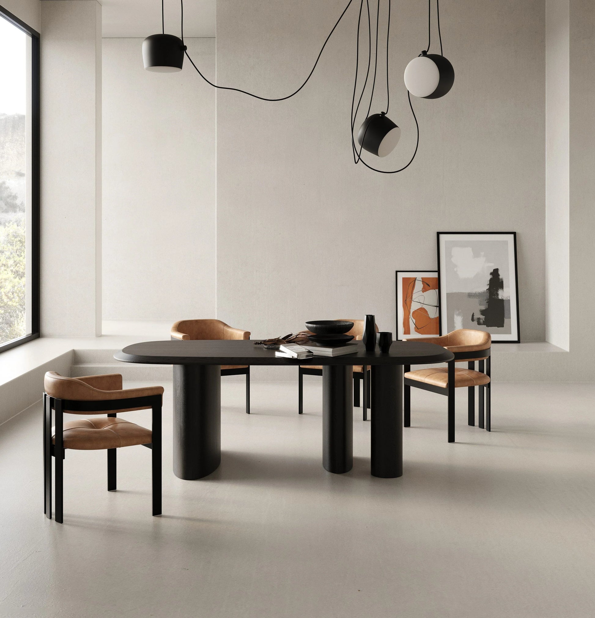 Luxury Modern Monique Dining Table European Style for Villa