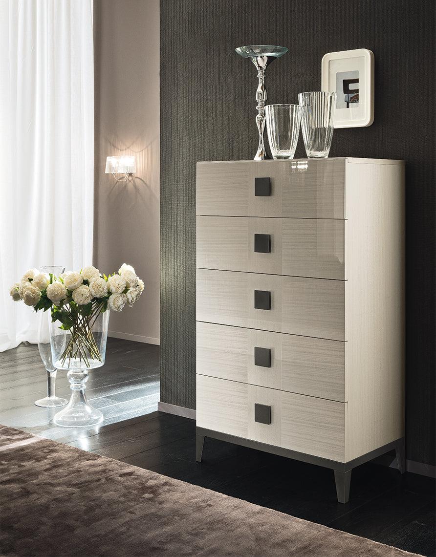 Luxury Modern Monte Blanco Bedroom Set European Style for Villa