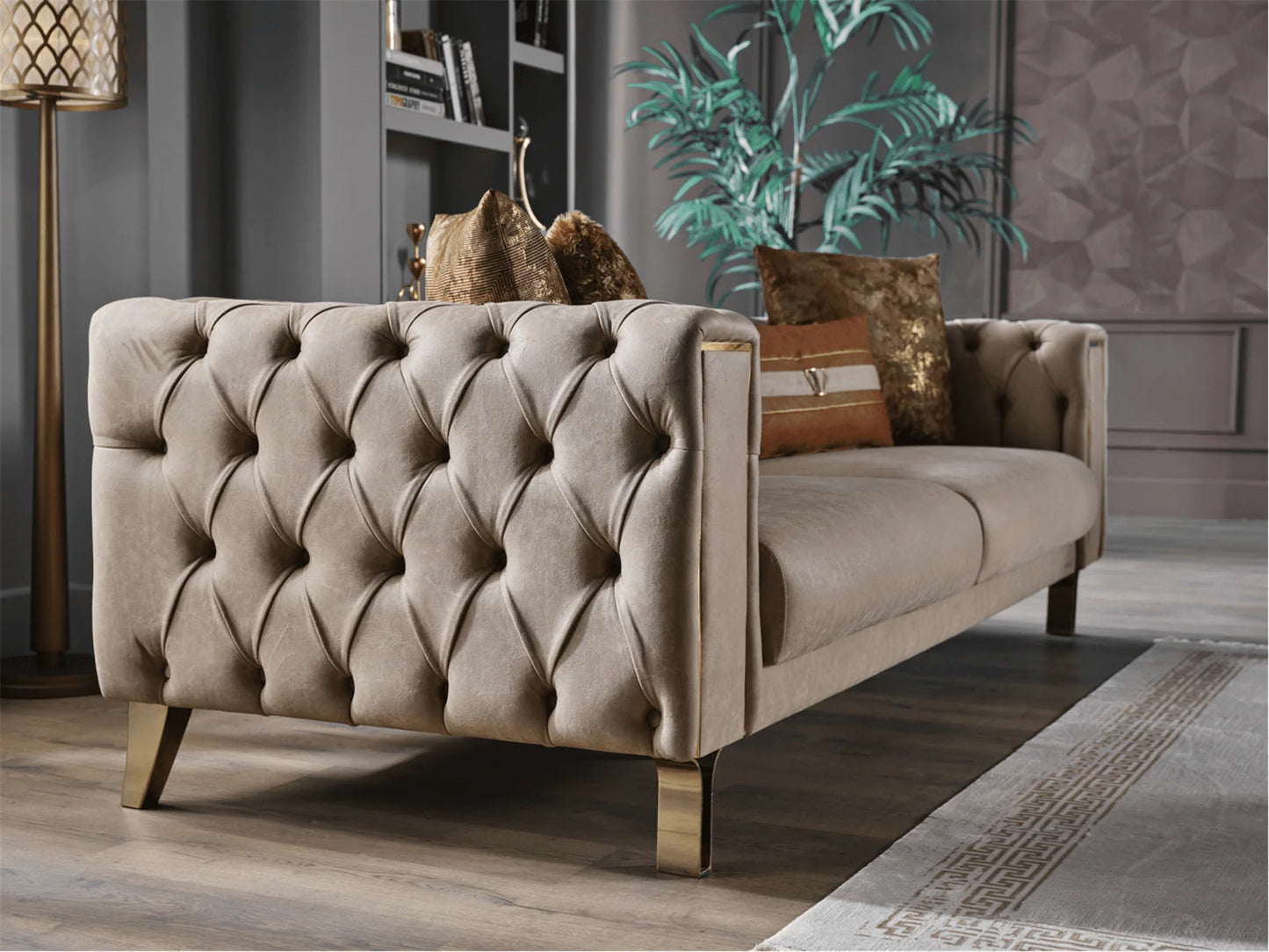 Luxury Modern Montenegro Sofa European Style for Villa
