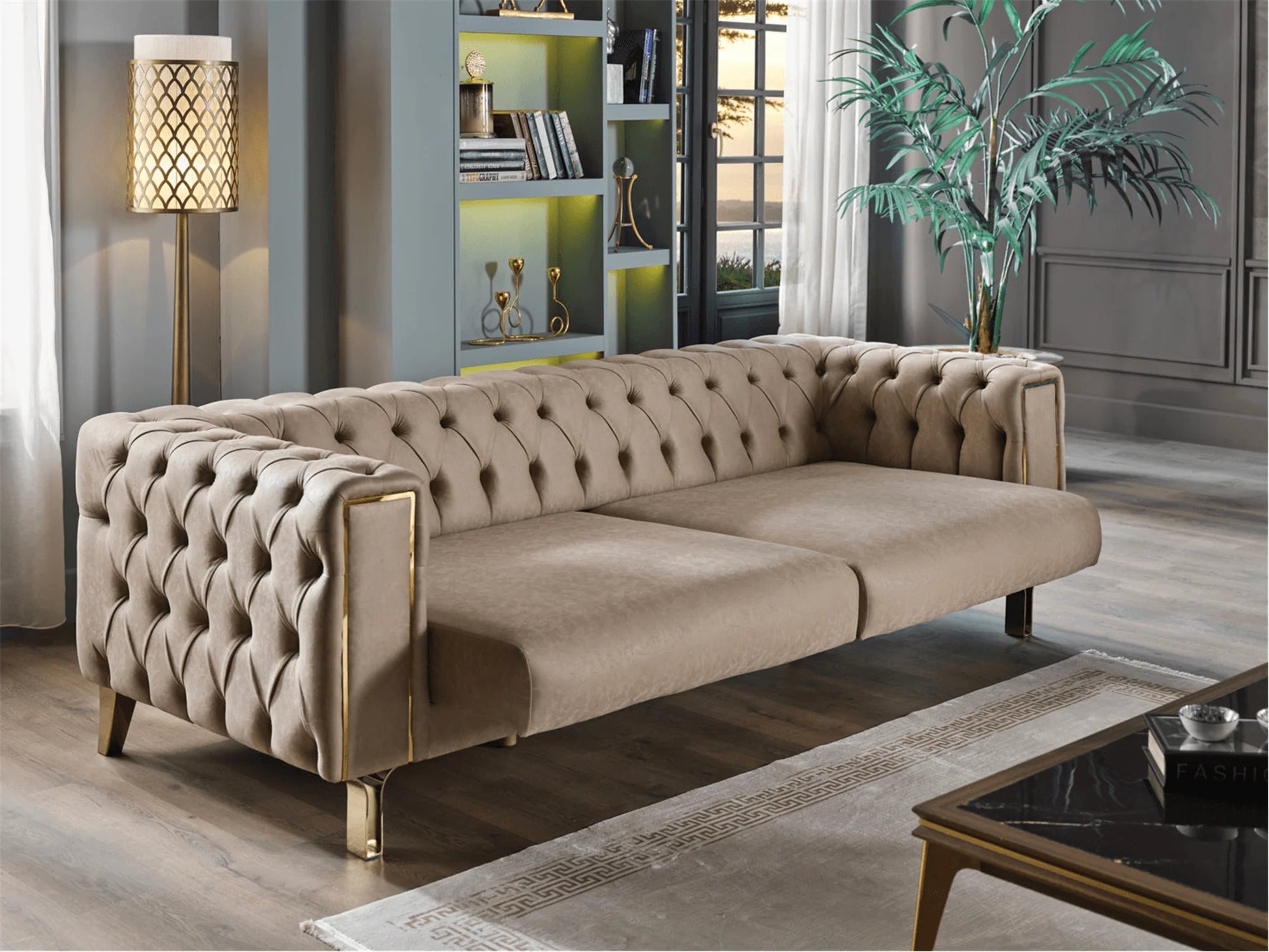 Luxury Modern Montenegro Sofa European Style for Villa