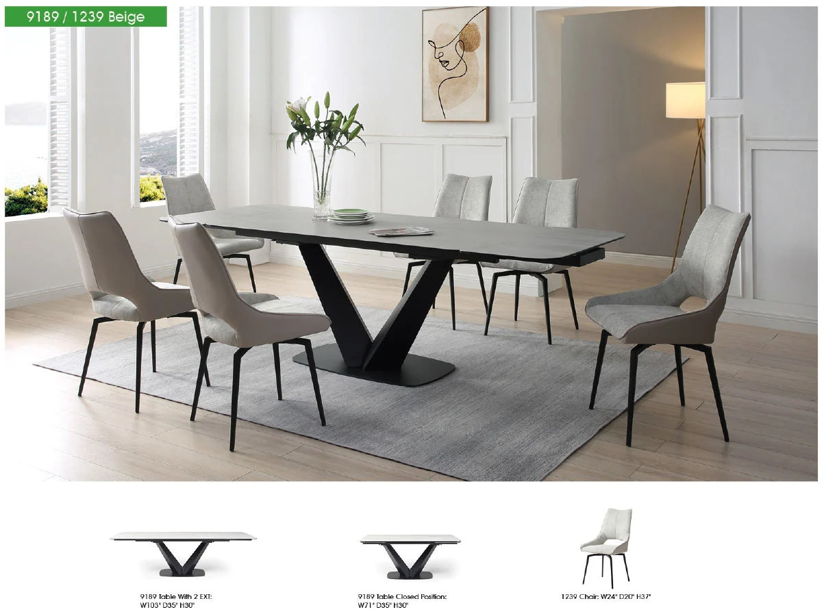 Luxury Modern Muse I Dining Table European Style for Villa