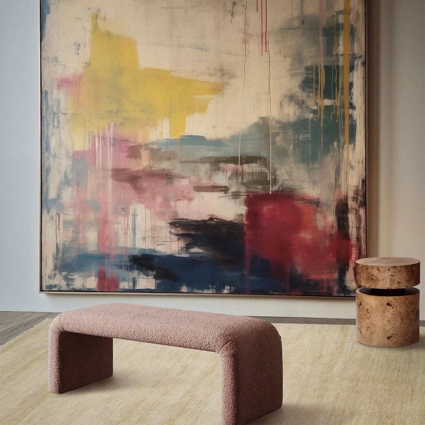 Luxury Modern Nadia Bench European Style for Villa