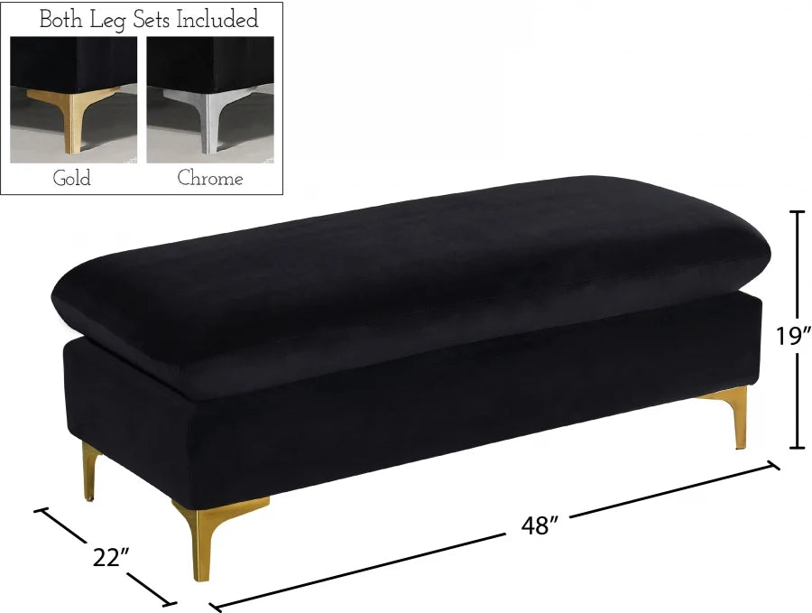 Luxury Modern Nathalie Bench European Style for Villa