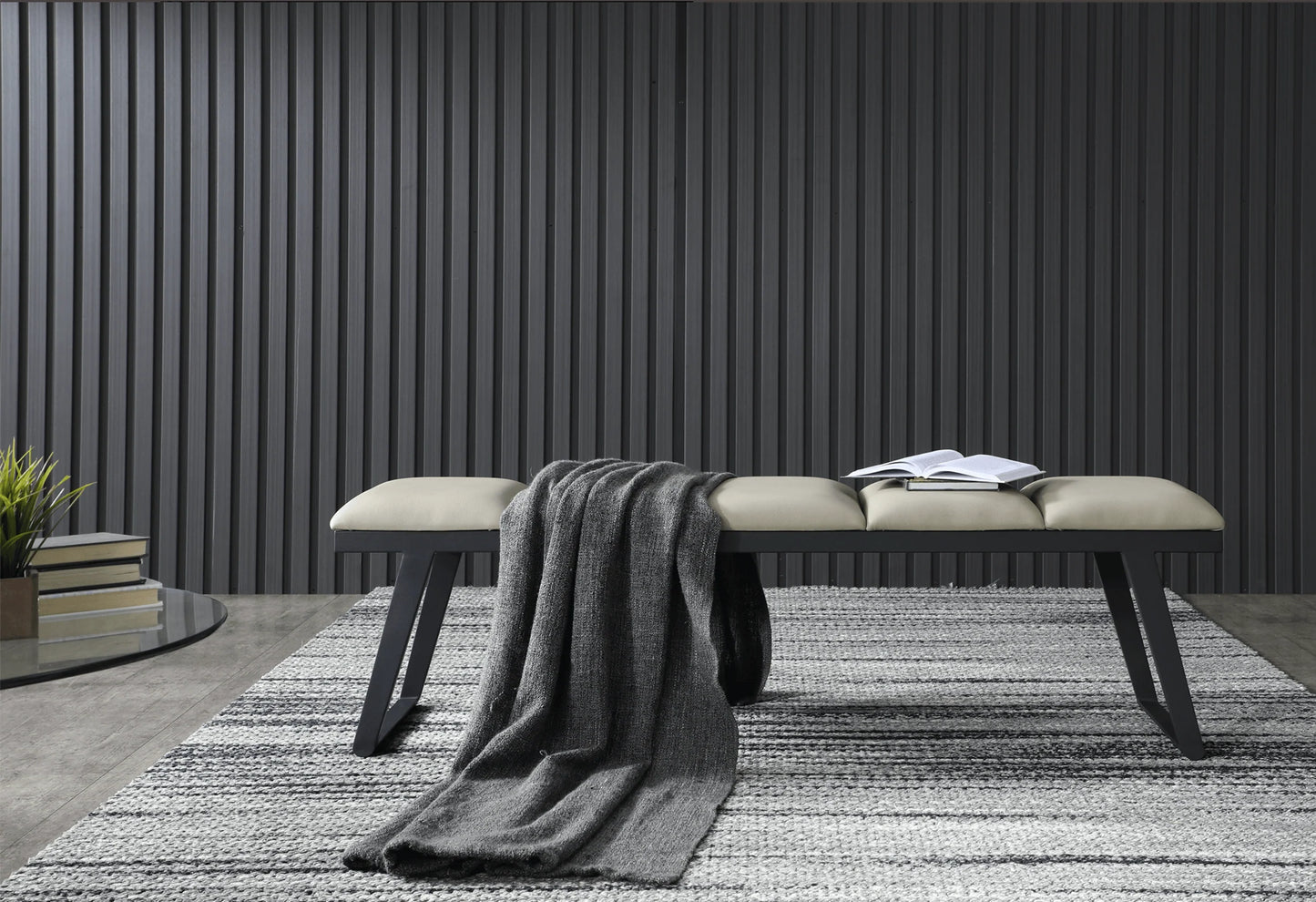 Luxury Modern Nathan Bench European Style for Villa