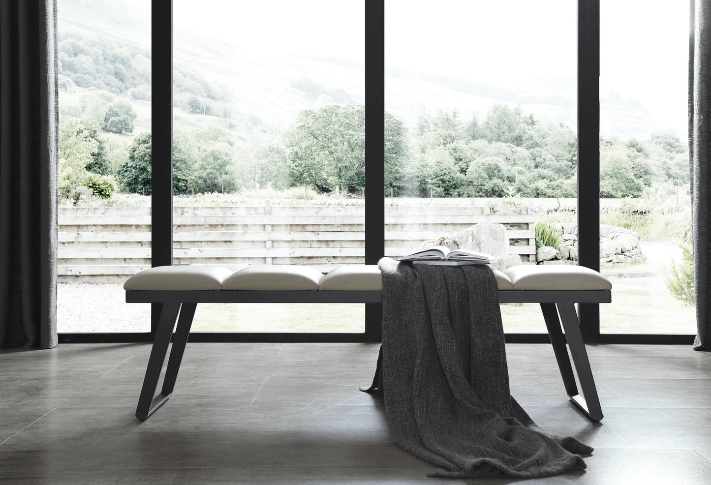 Luxury Modern Nathan Bench European Style for Villa