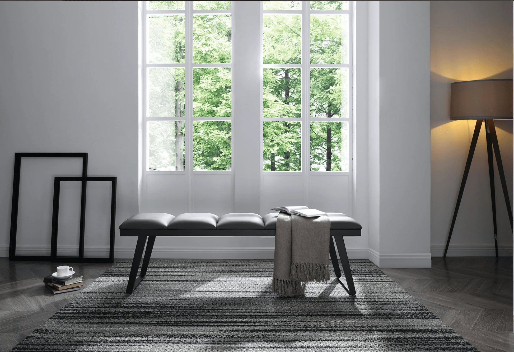 Luxury Modern Nathan Bench European Style for Villa