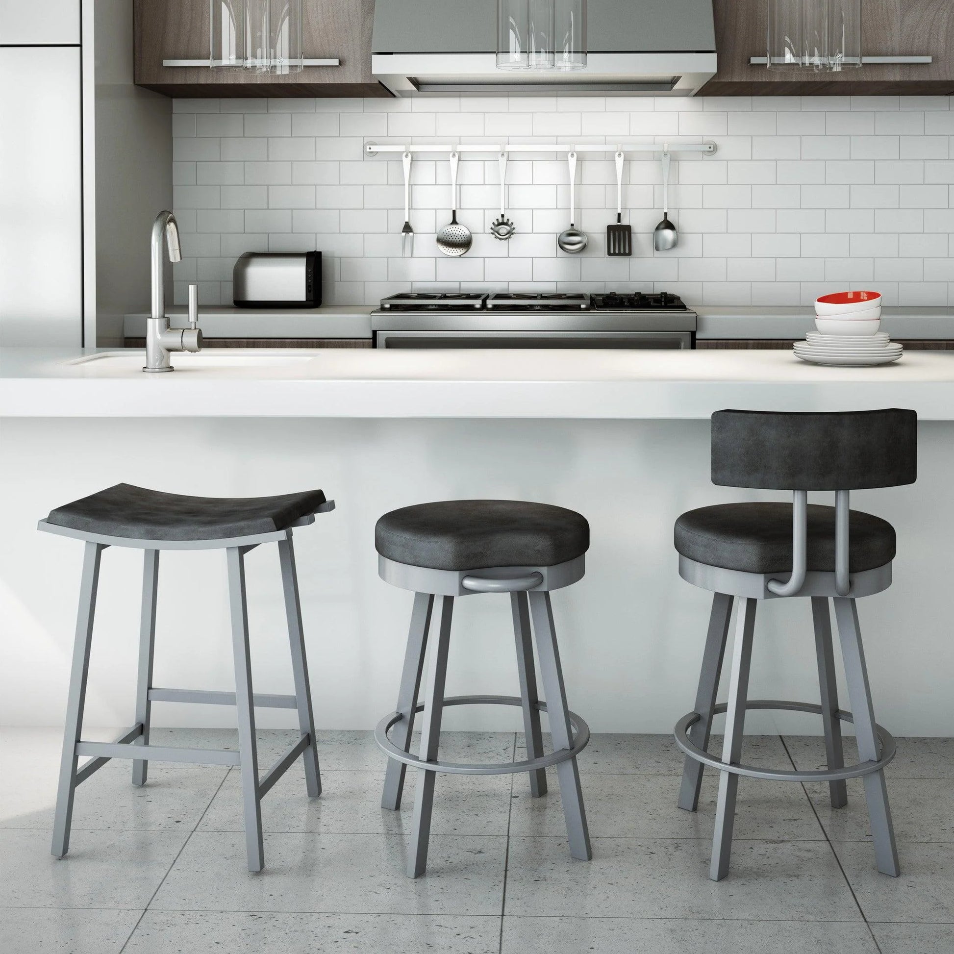Luxury Modern Nathan Stool European Style for Villa