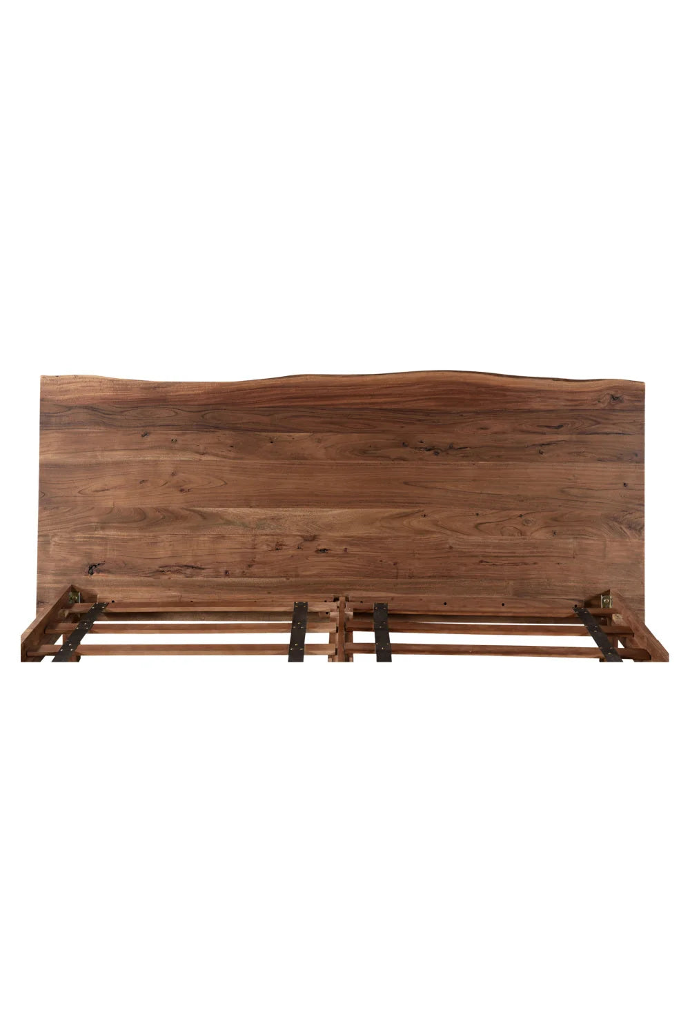 Luxury Modern Natural Acacia Bed European Style for Villa