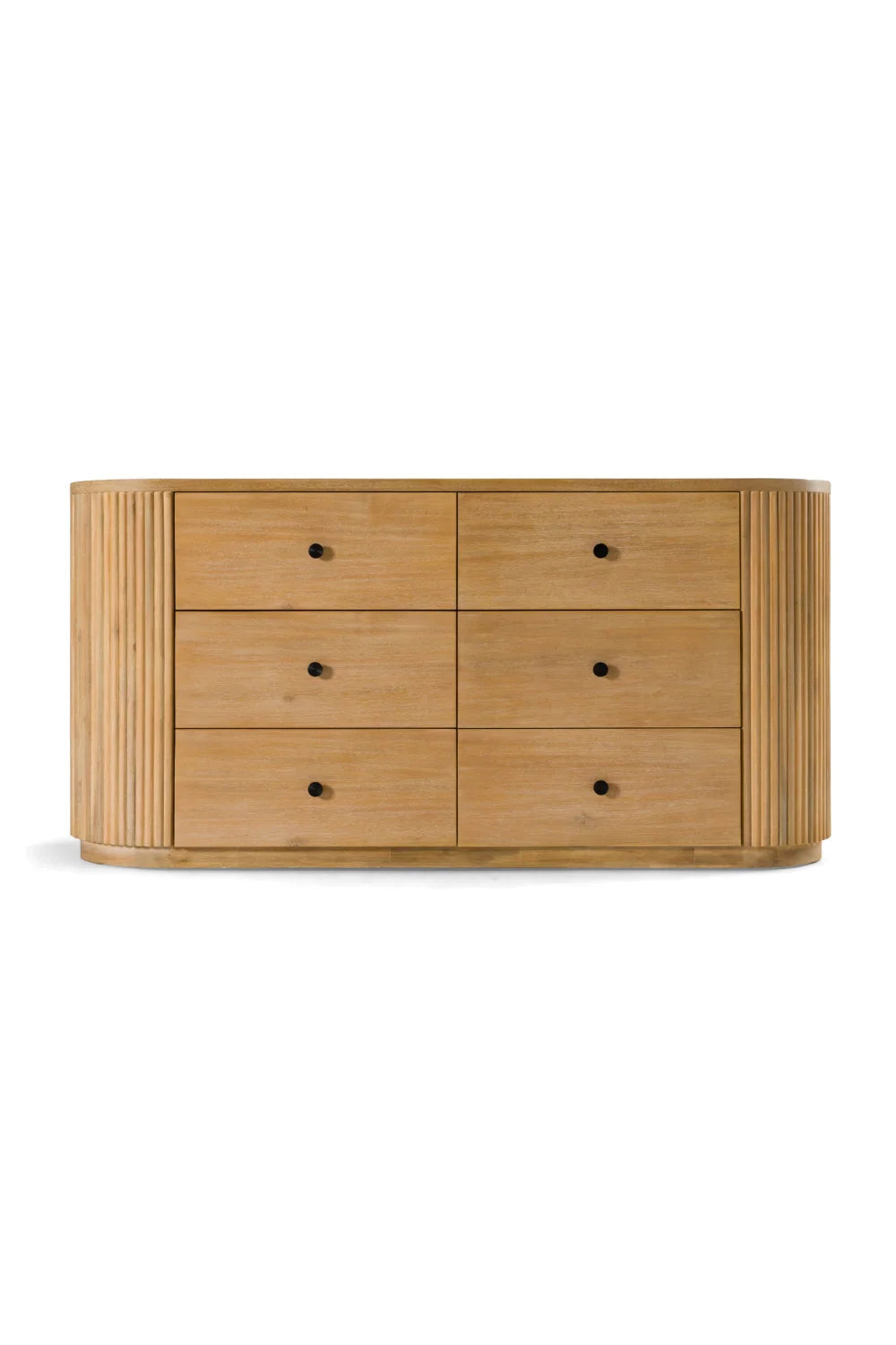 Luxury Modern Natural Acacia Dresser European Style for Villa