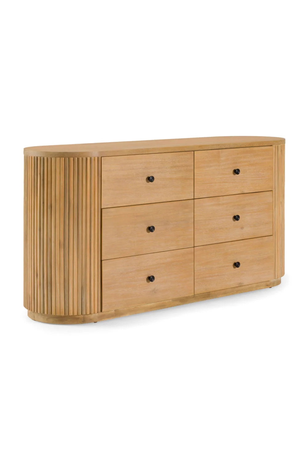Luxury Modern Natural Acacia Dresser European Style for Villa