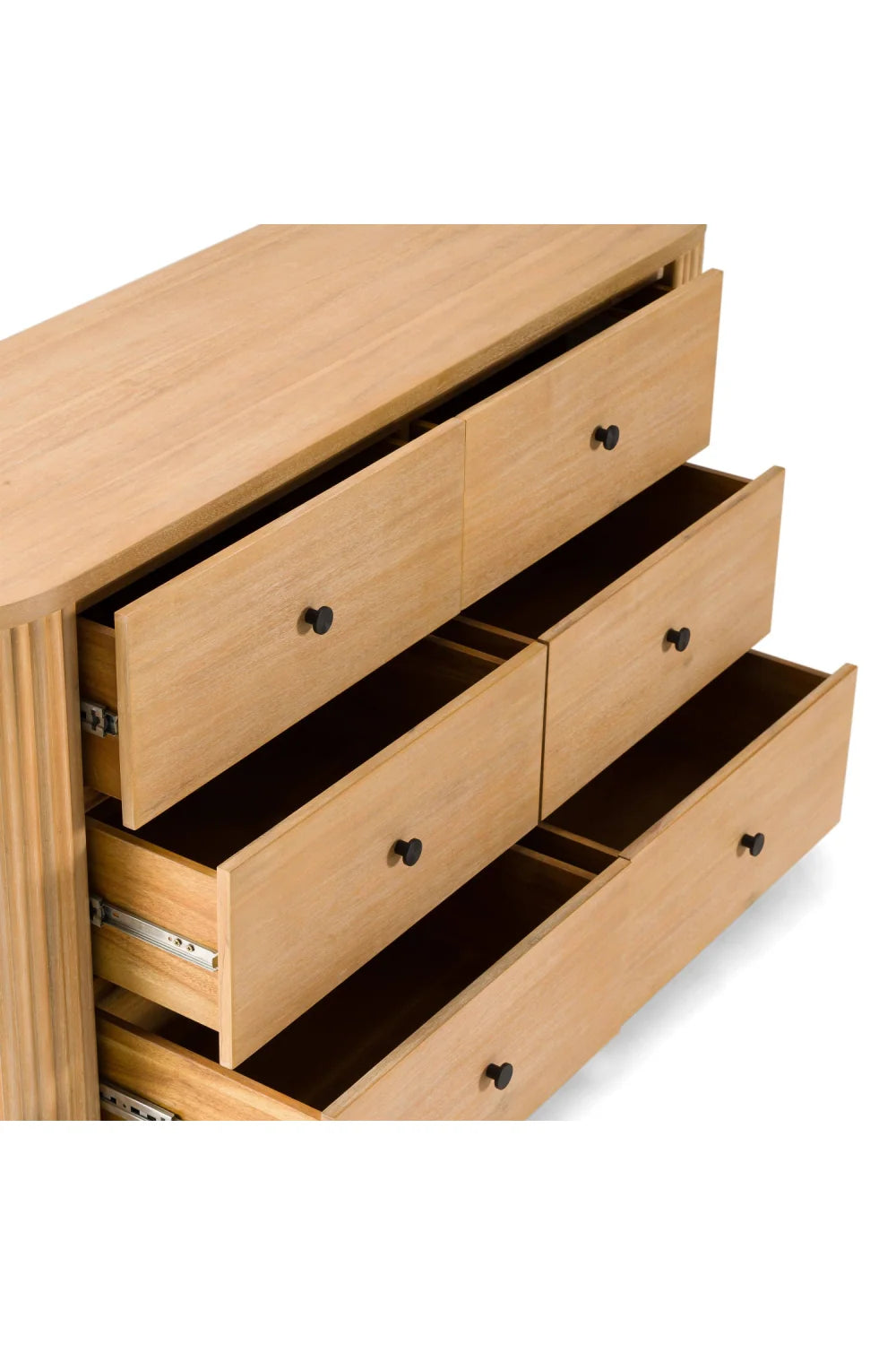Luxury Modern Natural Acacia Dresser European Style for Villa