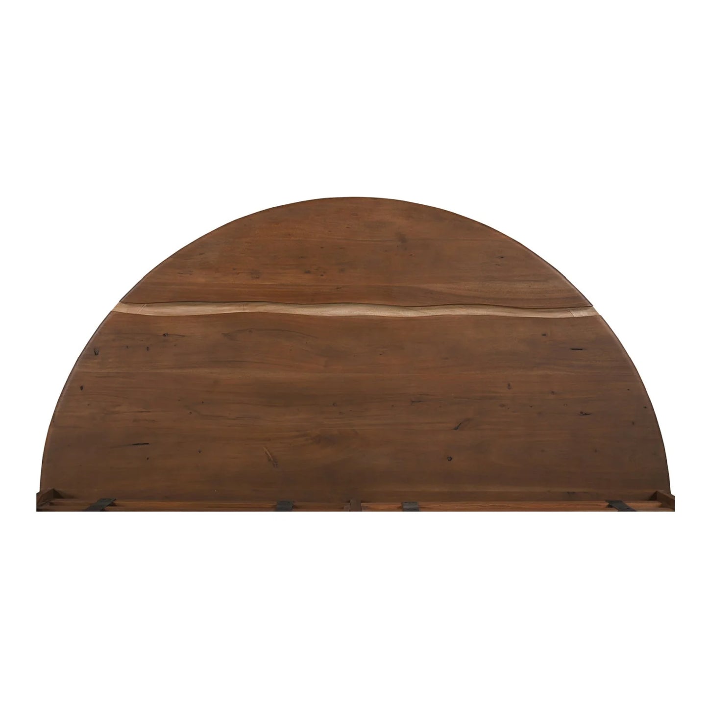 Luxury Modern Natural Acacia Wood Bed European Style for Villa