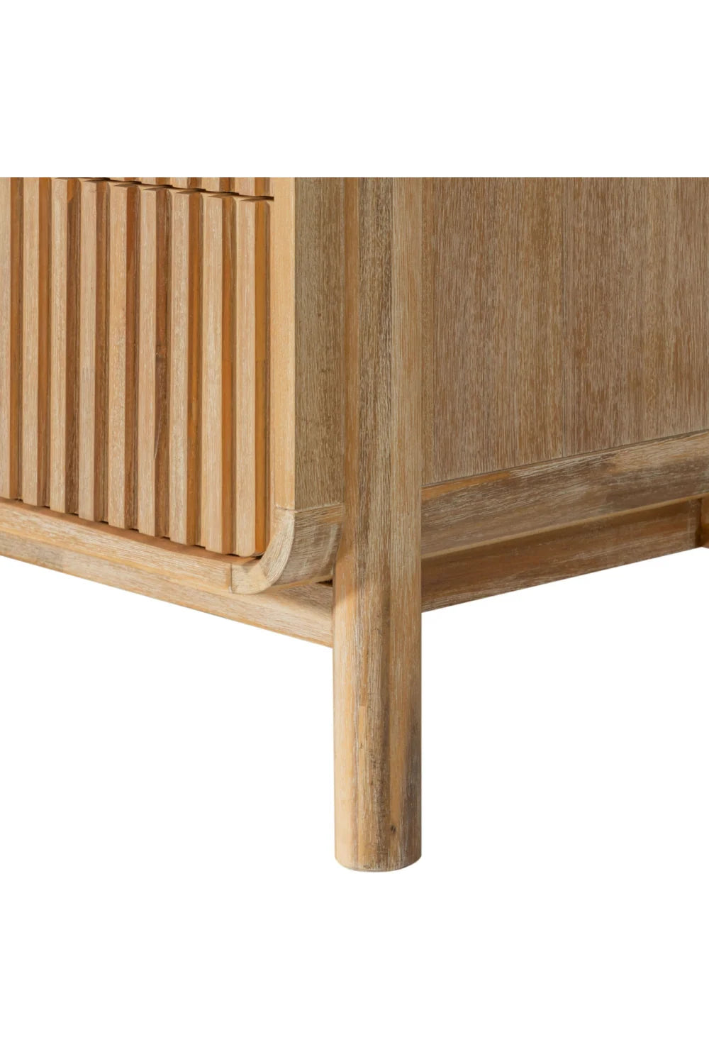 Luxury Modern Natural Oak 6-Drawer Dresser European Style for Villa