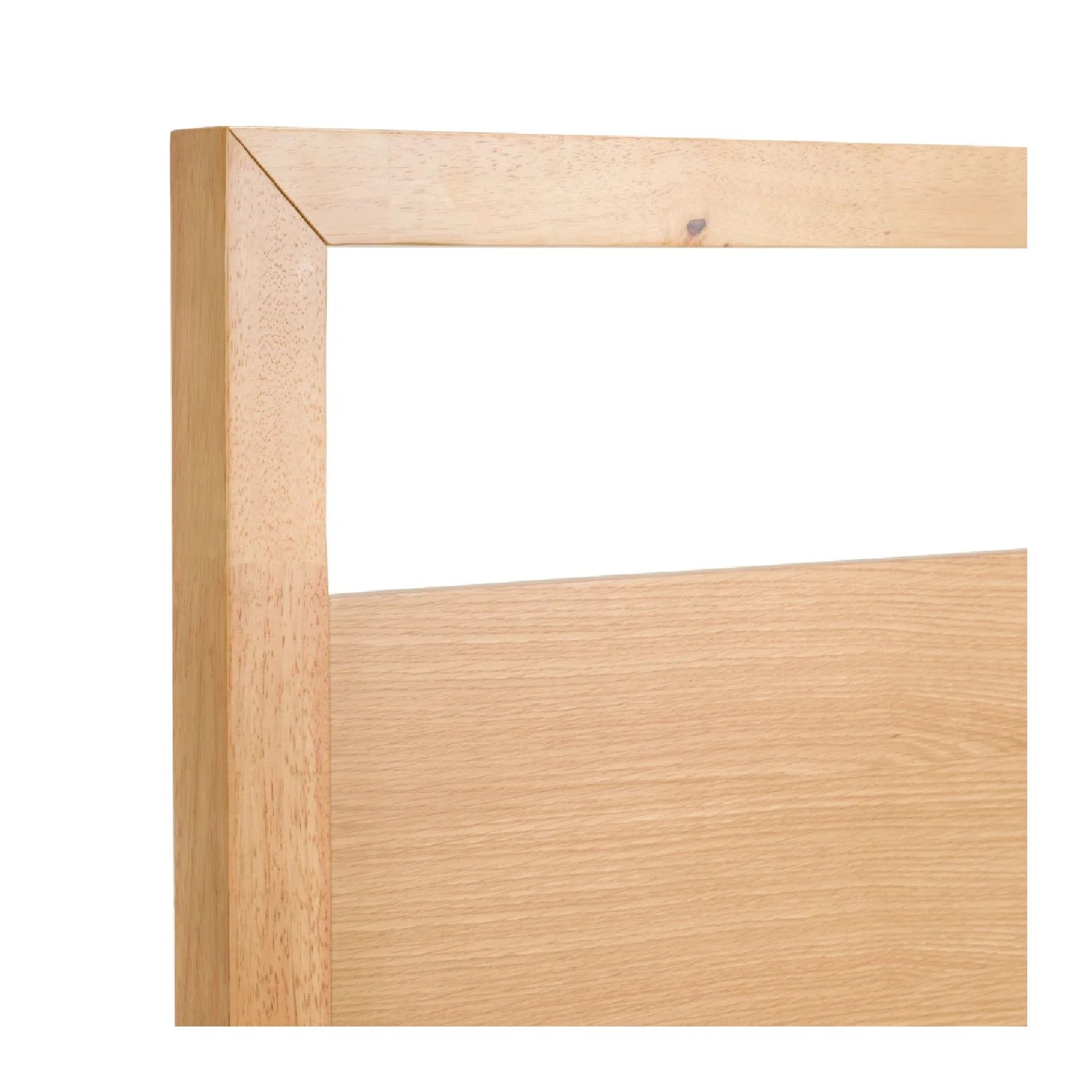 Luxury Modern Natural Oak Bed European Style for Villa