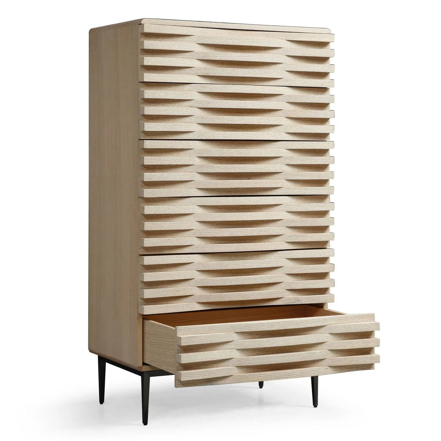 Luxury Modern Natural Oak Chest European Style for Villa