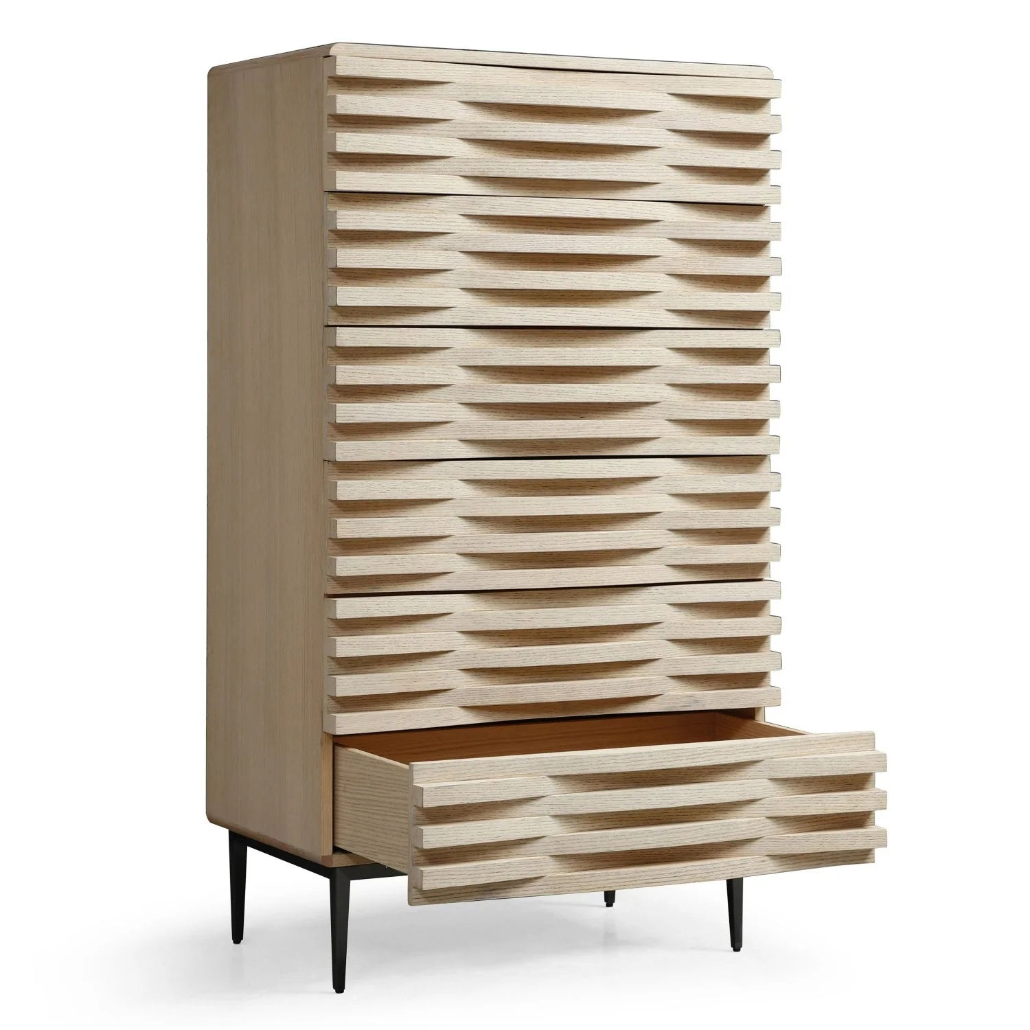 Luxury Modern Natural Oak Chest European Style for Villa