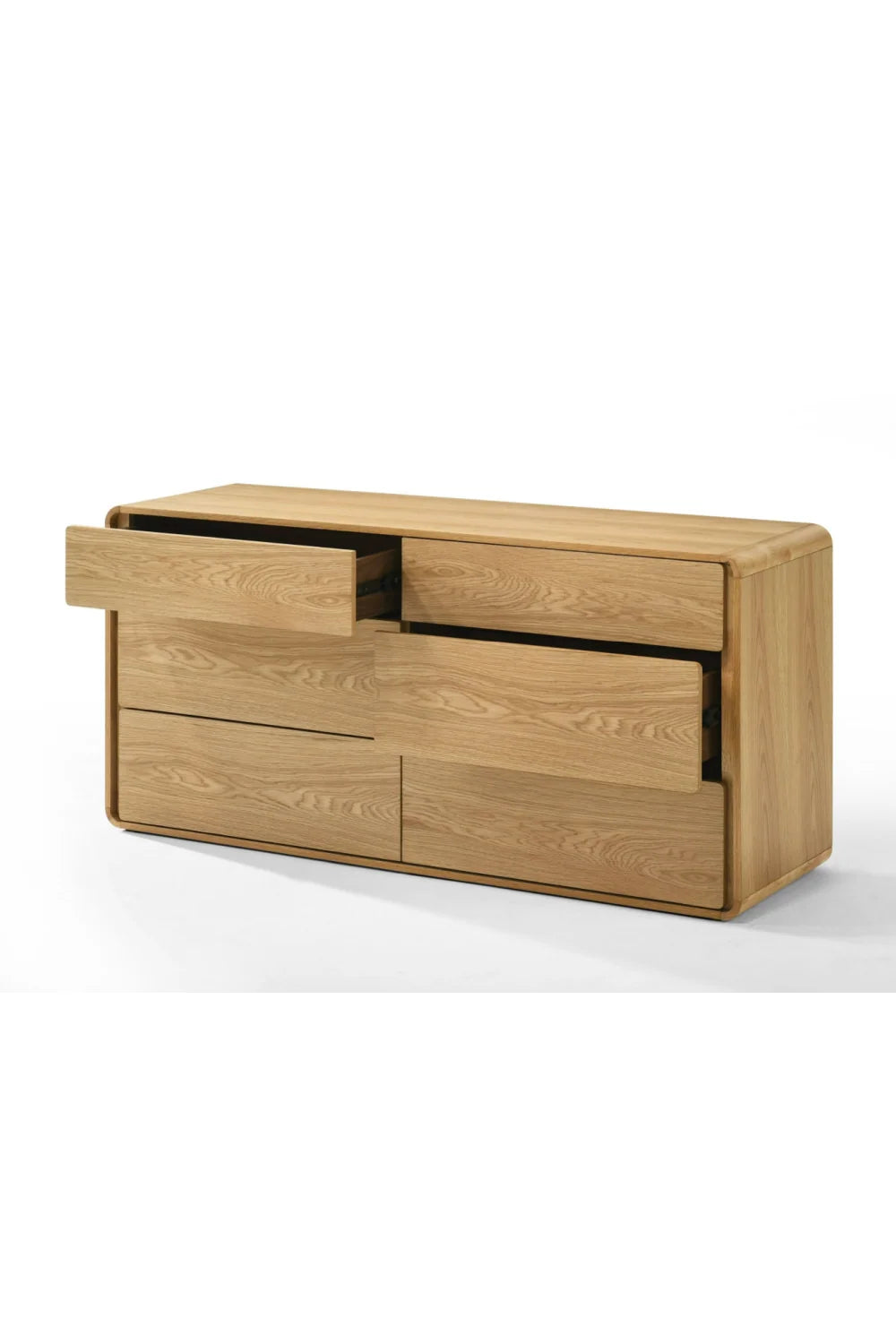 Luxury Modern Natural Oak Dresser European Style for Villa