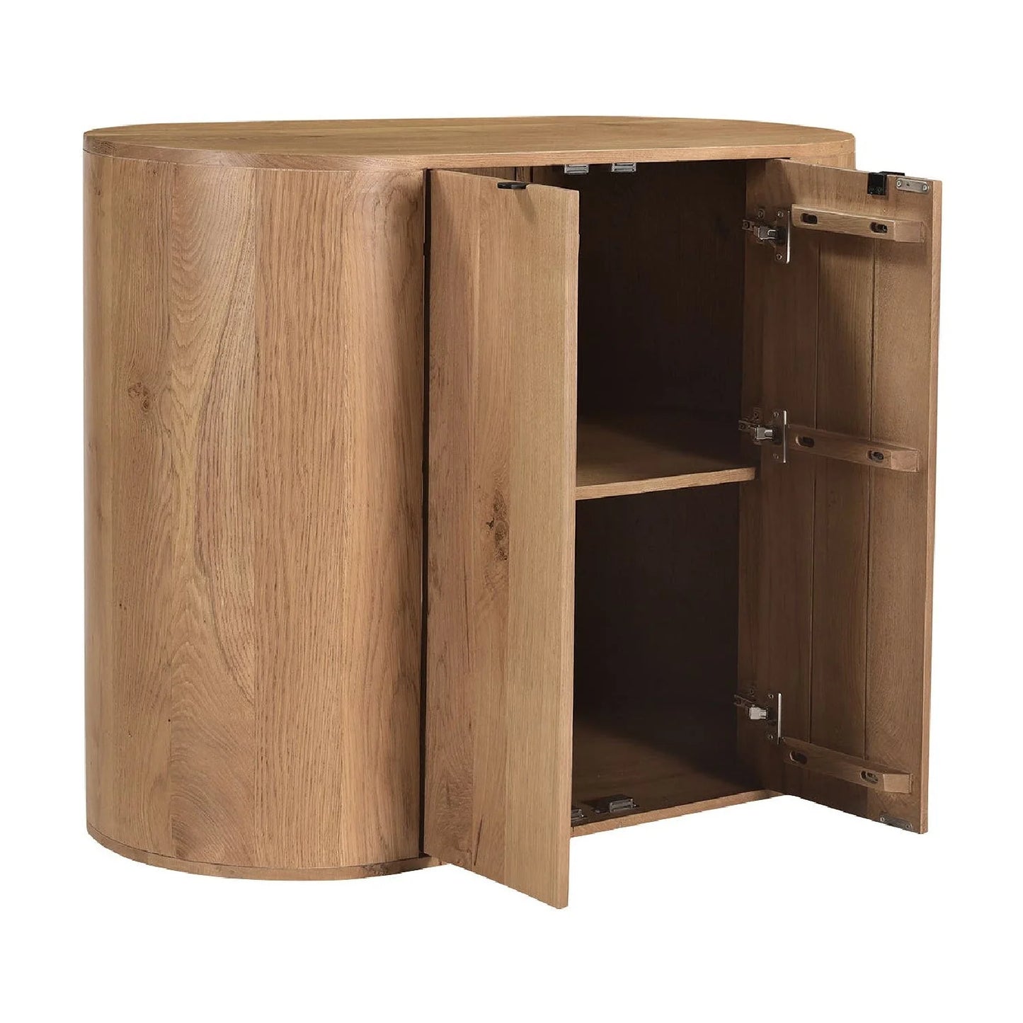 Luxury Modern Natural Oak Wood Cabinet European Style for Villa