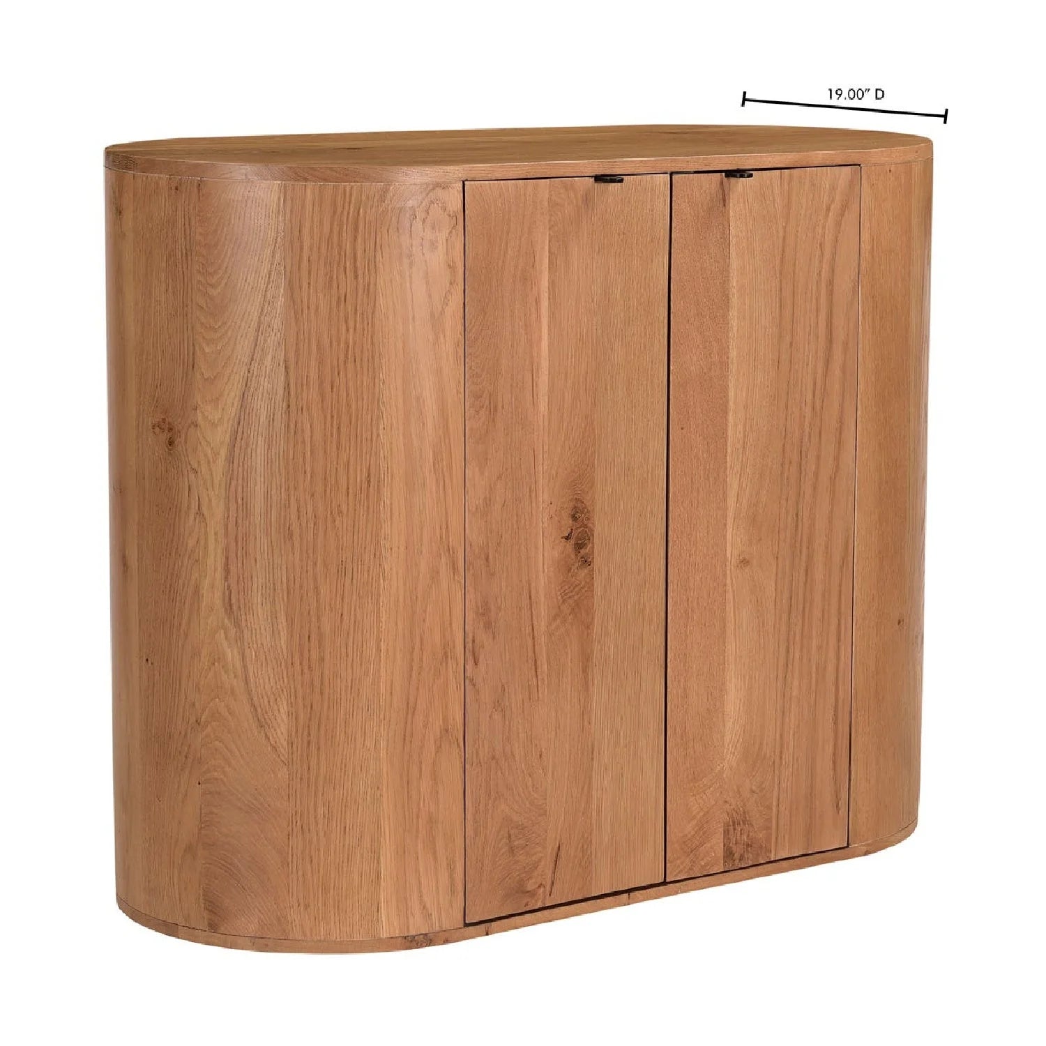 Luxury Modern Natural Oak Wood Cabinet European Style for Villa