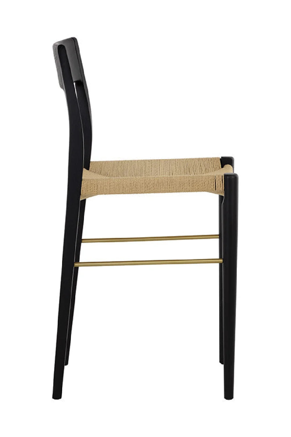Luxury Modern Natural Rope Counter Stool European Style for Villa