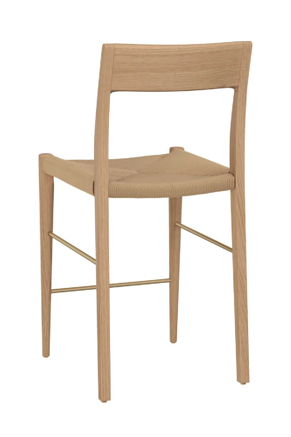 Luxury Modern Natural Rope Counter Stool European Style for Villa