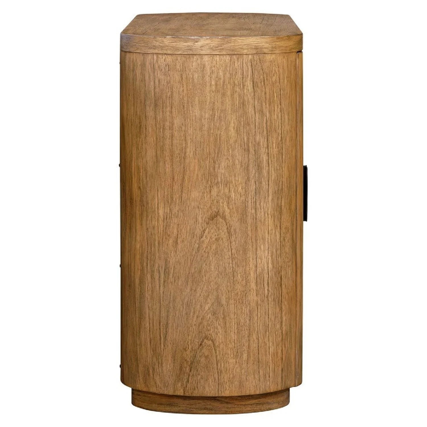 Luxury Modern Natural Wood 2-Door Cabinet European Style for Villa
