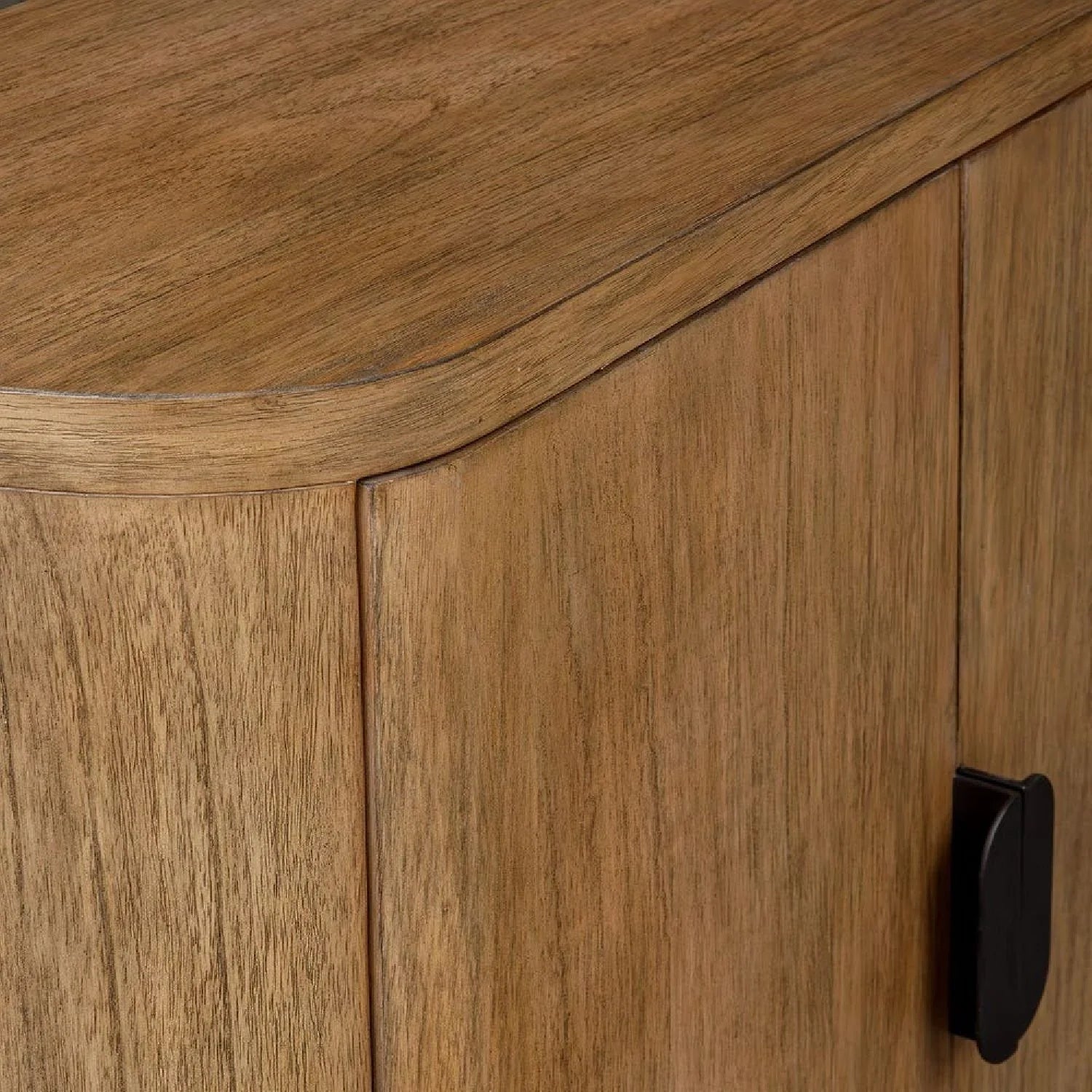 Luxury Modern Natural Wood 2-Door Cabinet European Style for Villa
