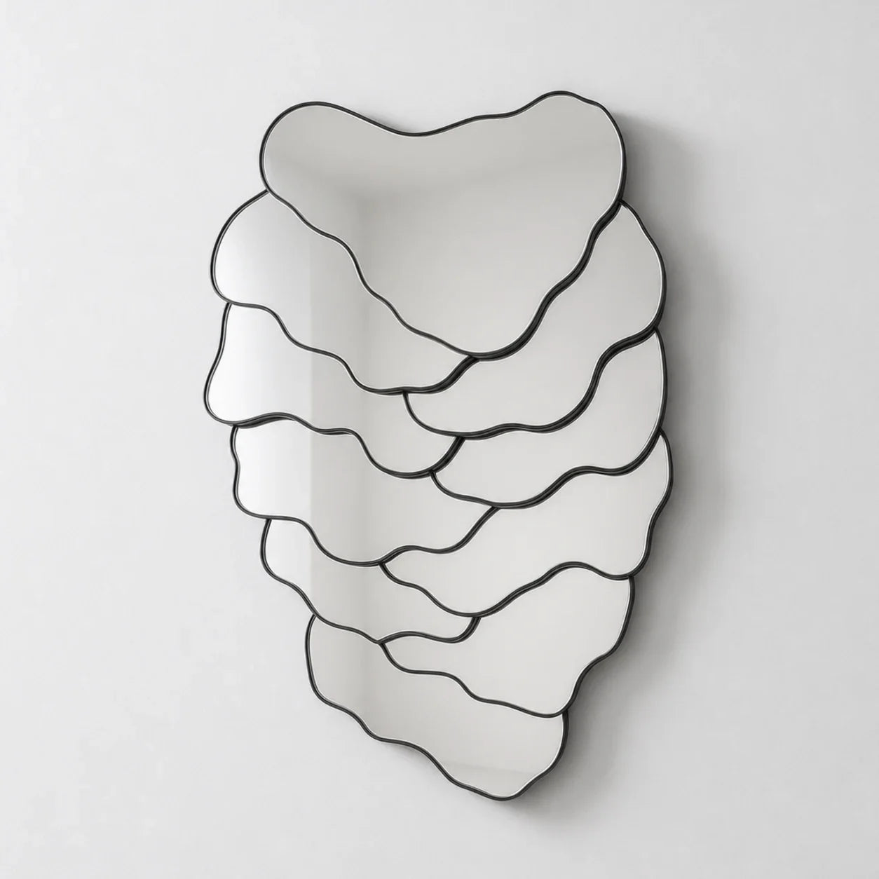 Luxury Modern Negative Relief Mirror European Style for Villa