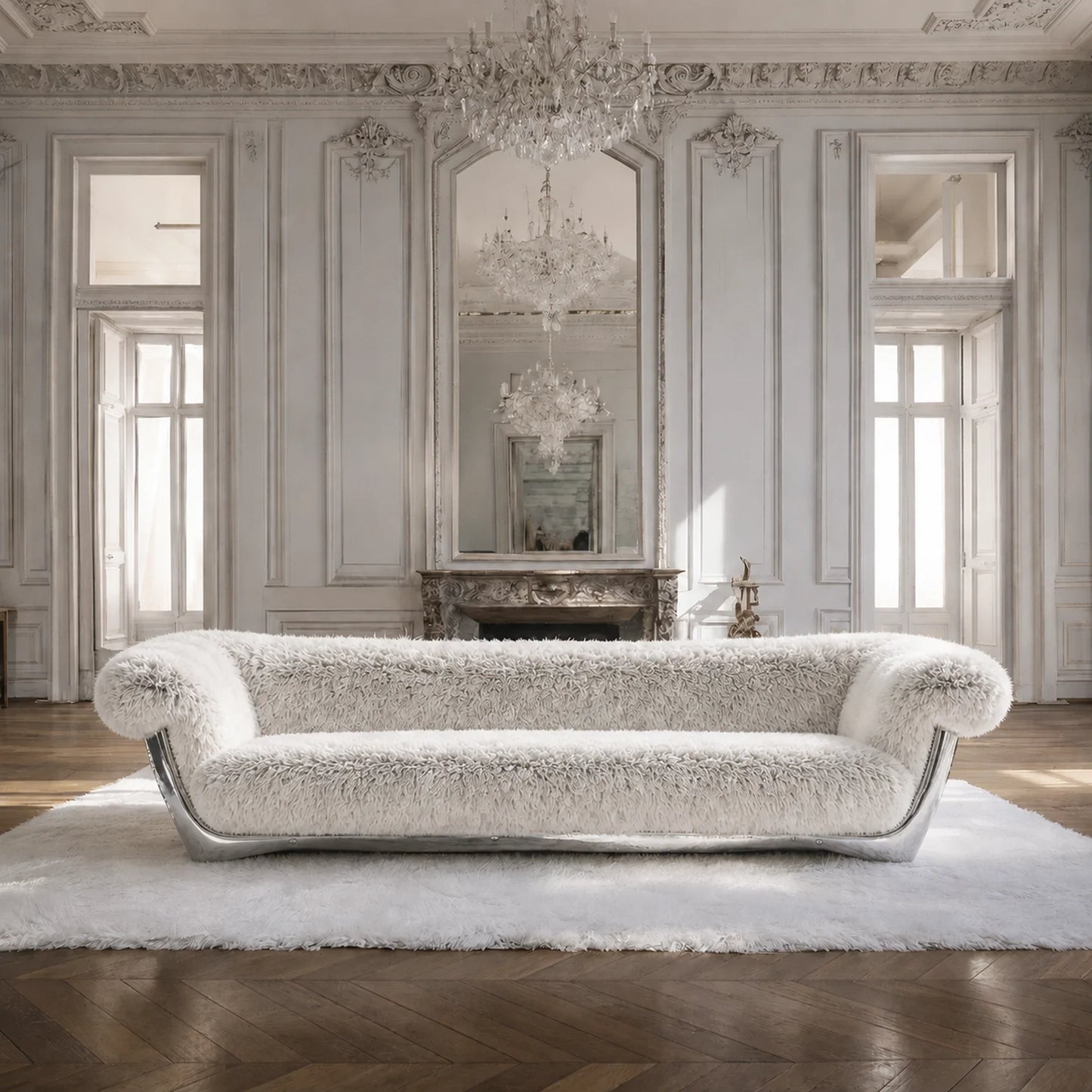 Luxury Modern Nevola Sofa European Style for Villa