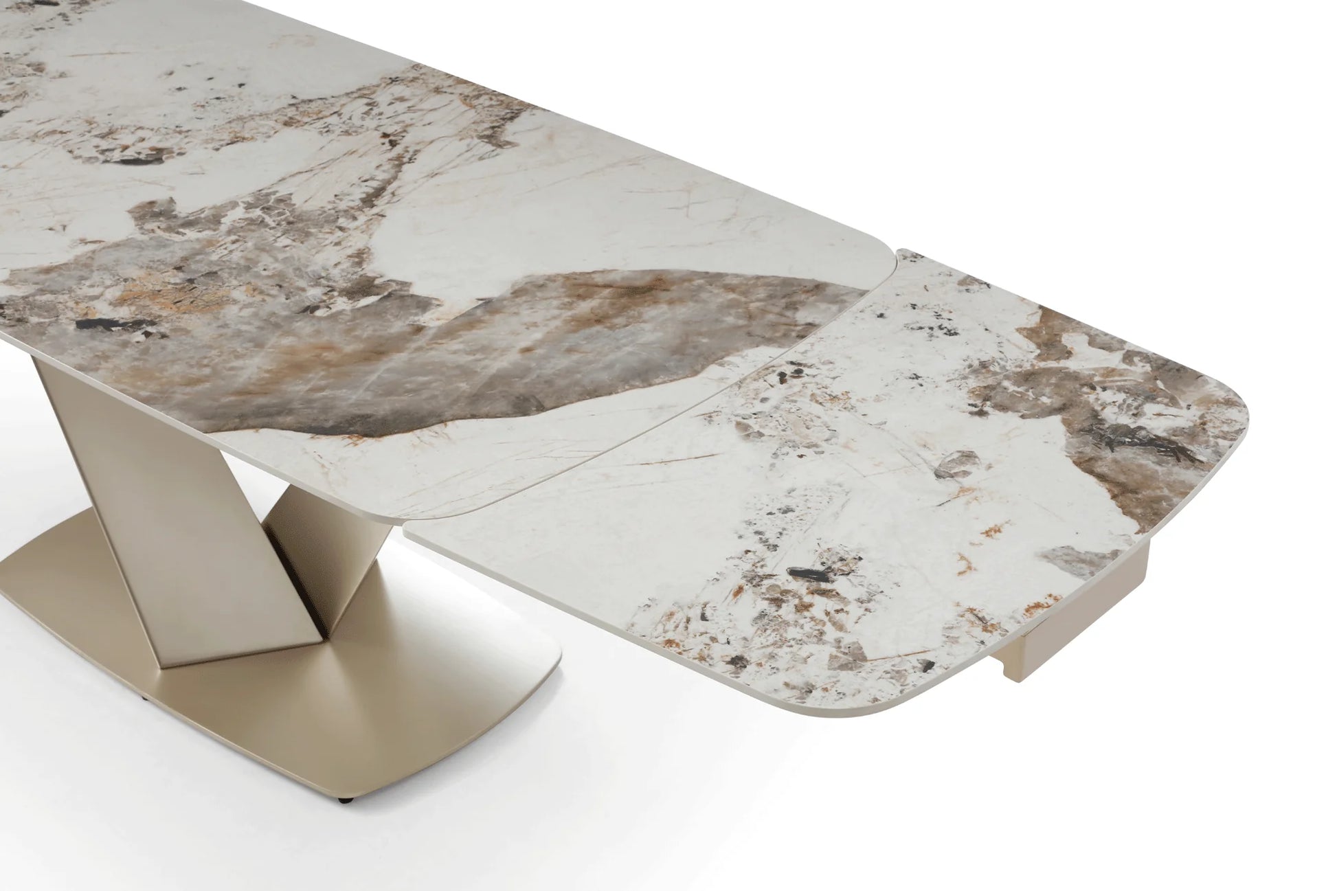 Luxury Modern Niah Ceramic Dining Table European Style for Villa
