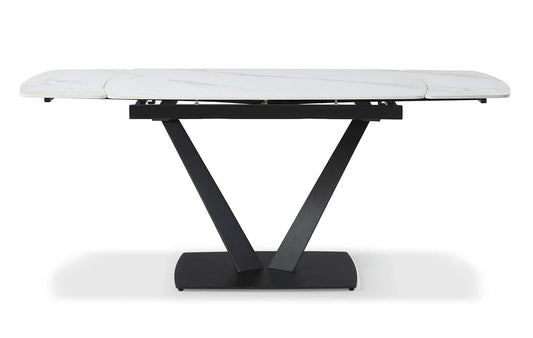 Luxury Modern Niah Extendable Dining Table European Style for Villa