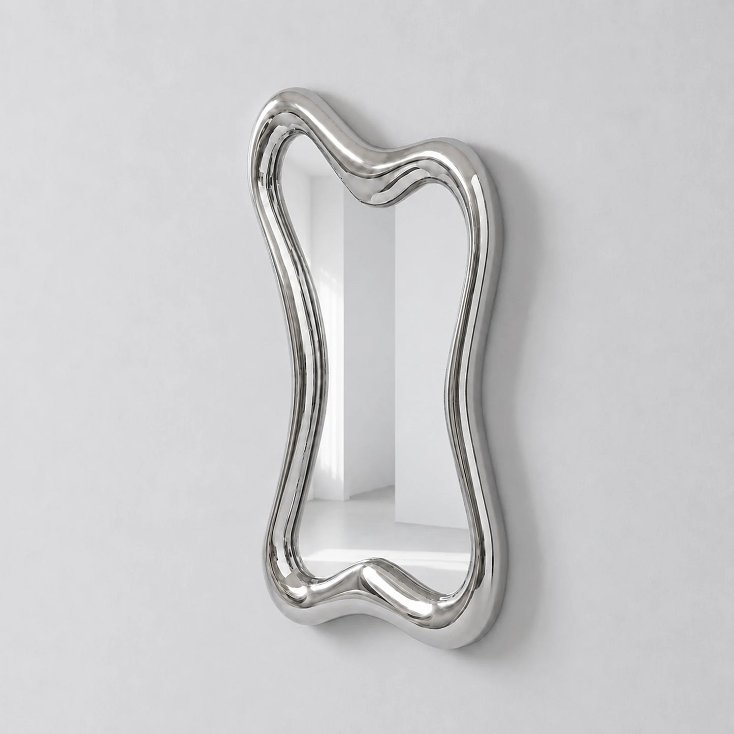 Luxury Modern Nimbus Chrome Mirror European Style for Villa