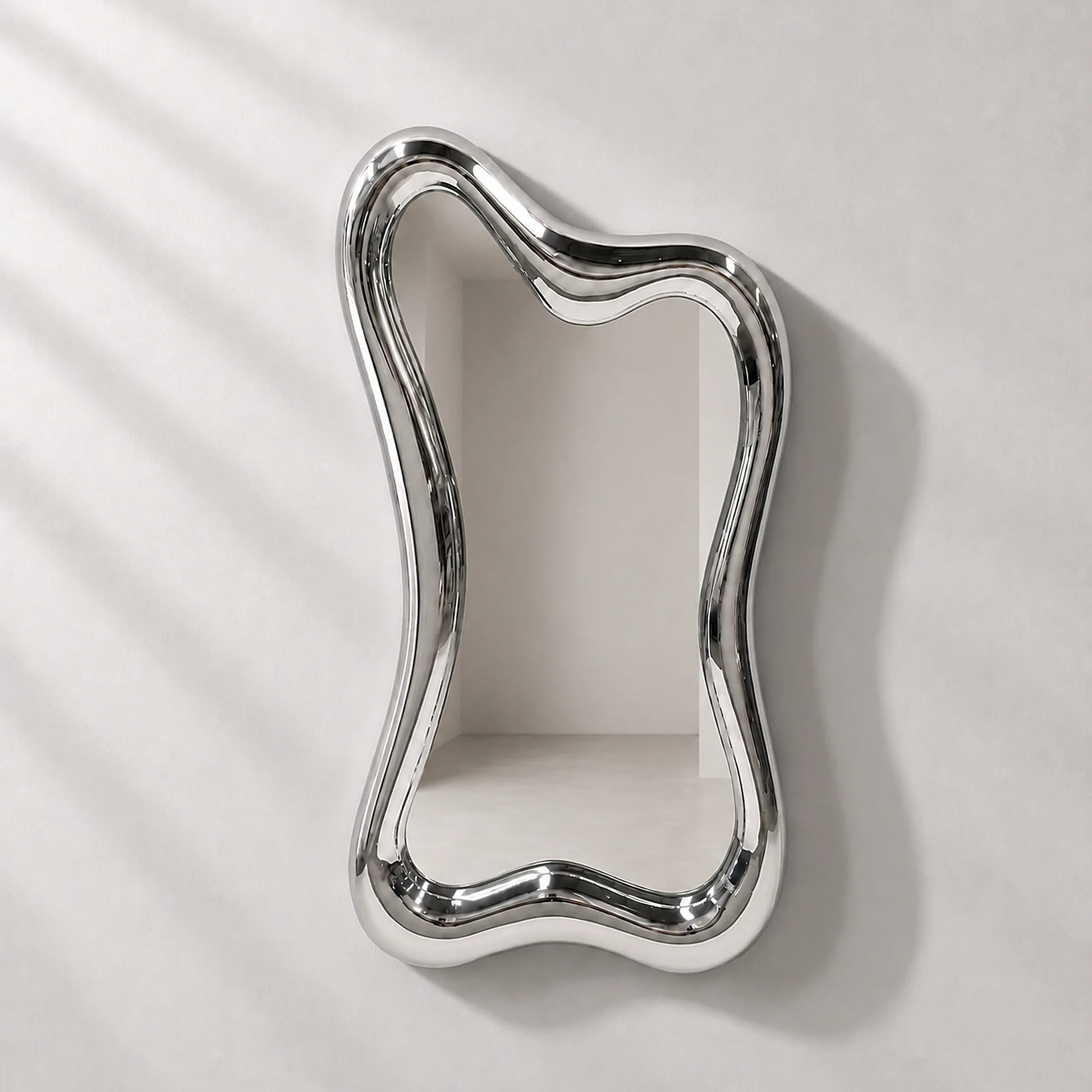 Luxury Modern Nimbus Chrome Mirror European Style for Villa