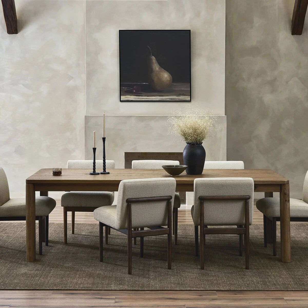 Luxury Modern Noeline Dining Table European Style for Villa