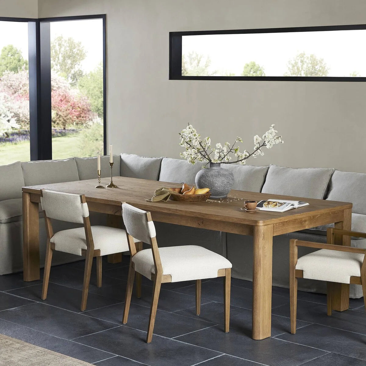 Luxury Modern Noeline Dining Table European Style for Villa