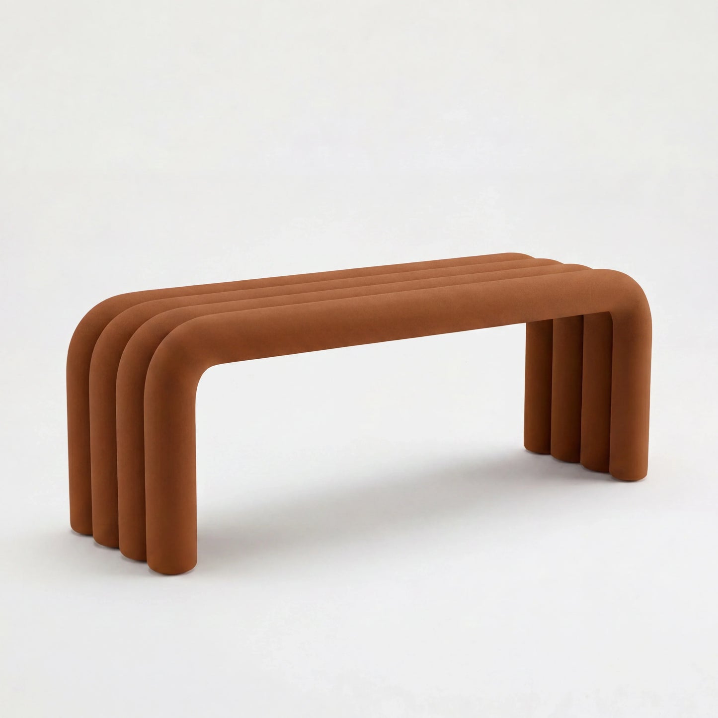 Luxury Modern Noodle Pipe Bench European Style for Villa