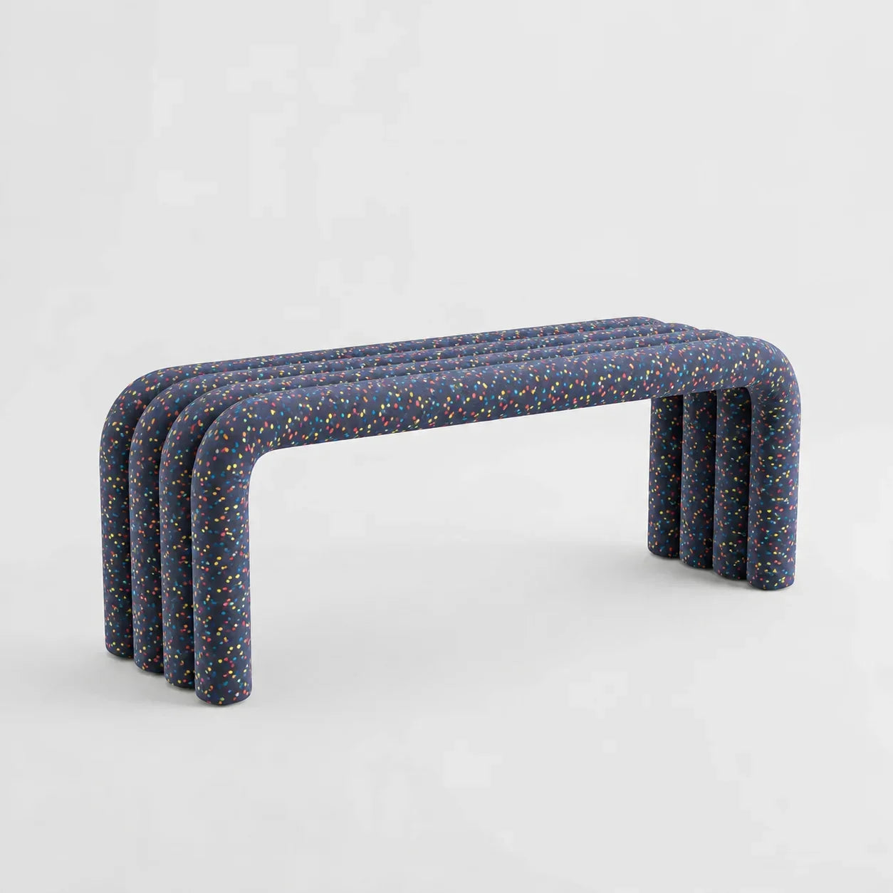 Luxury Modern Noodle Pipe Bench European Style for Villa