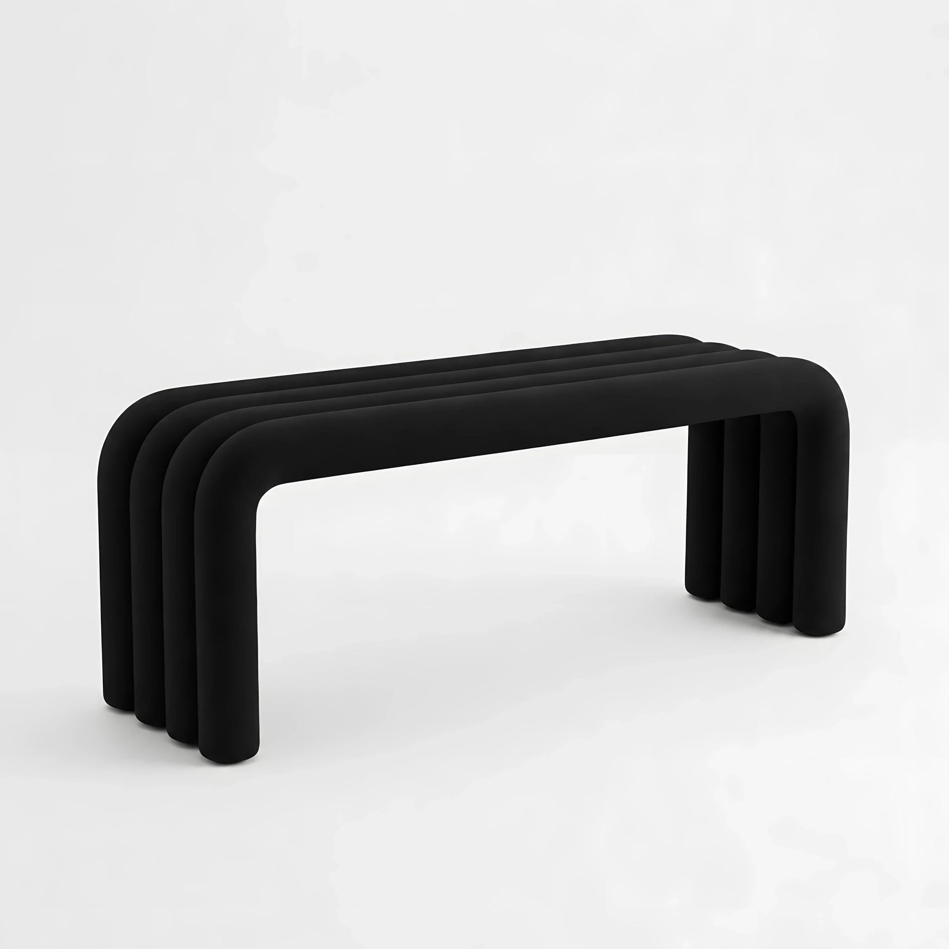 Luxury Modern Noodle Pipe Bench European Style for Villa