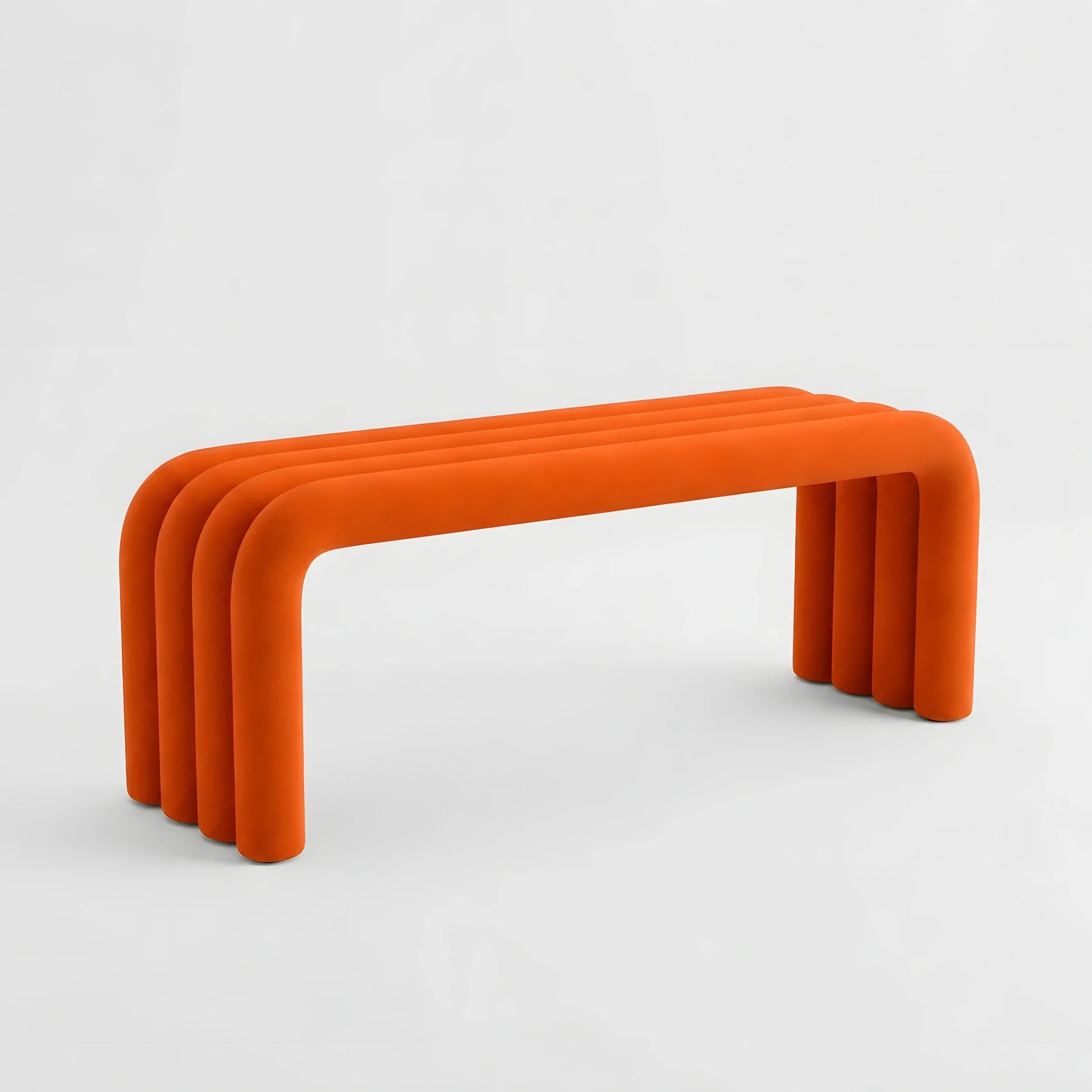 Luxury Modern Noodle Pipe Bench European Style for Villa