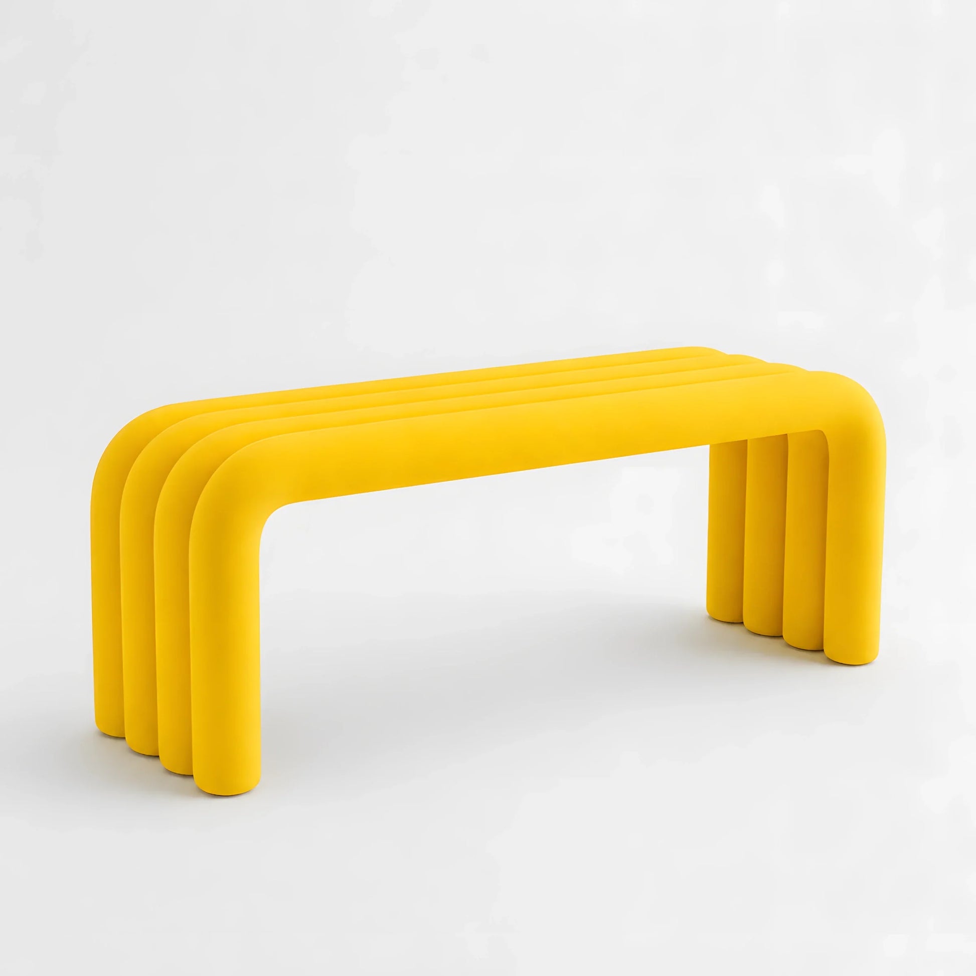 Luxury Modern Noodle Pipe Bench European Style for Villa